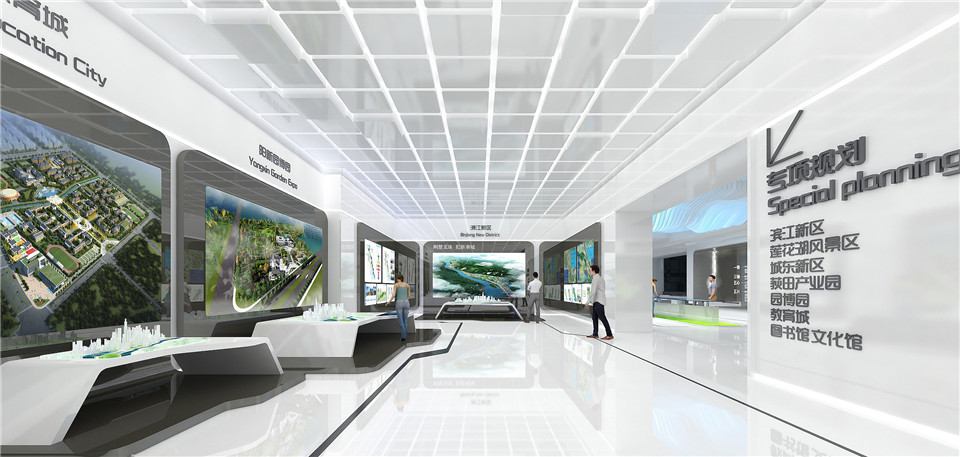 城市规划展览中心效果图